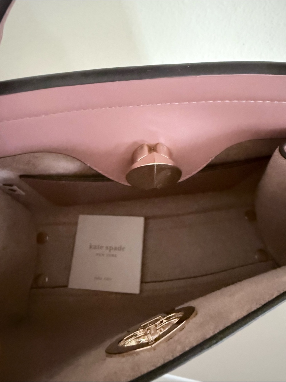 Kate Spade Mauve Pebbled Leather Top-Handle Crossbody - Picture 3 of 7